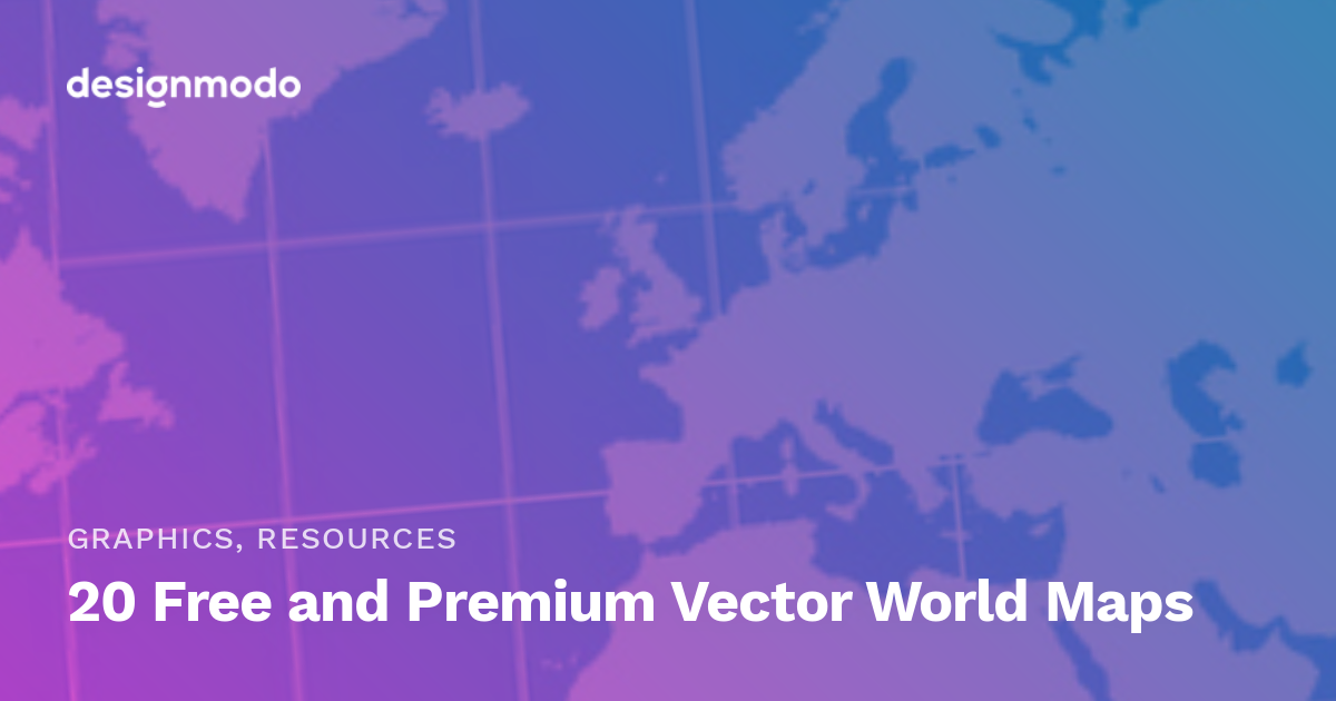 1200x630 20 Free And Premium Vector World Maps