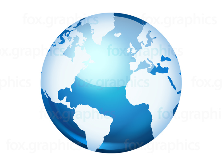 720x540 Vector World Globe Icon
