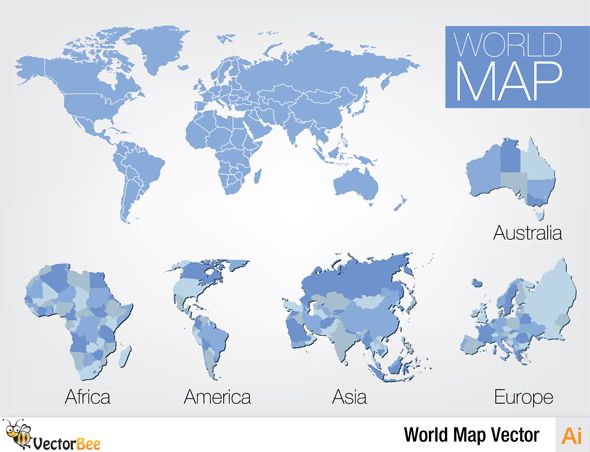 590x452 World Map Free Vector Design Free Vector Graphics