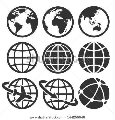 450x470 Free Globe Vector Icon 357773 Download Globe Vector Icon