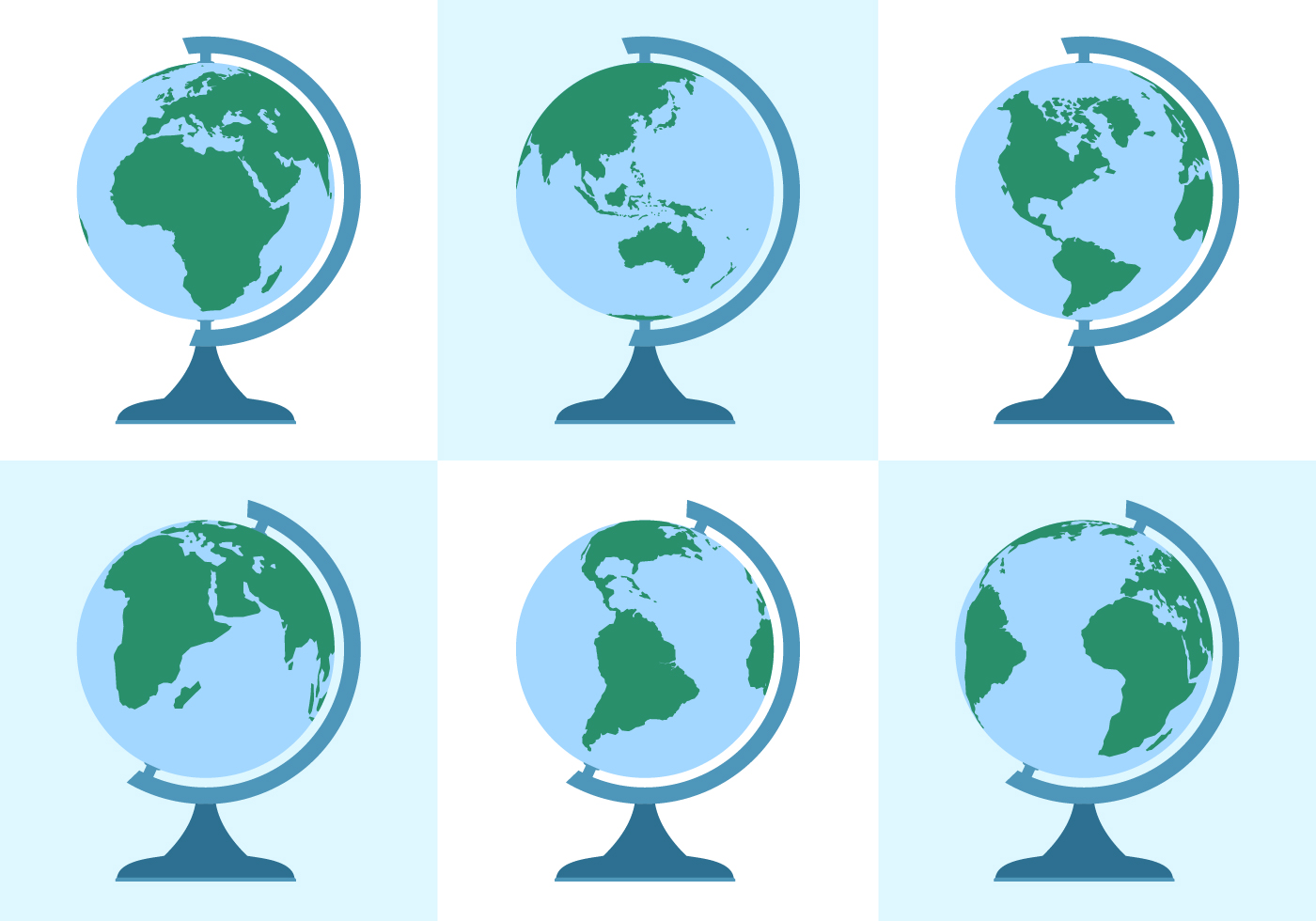 1400x980 Globe Free Vector Art