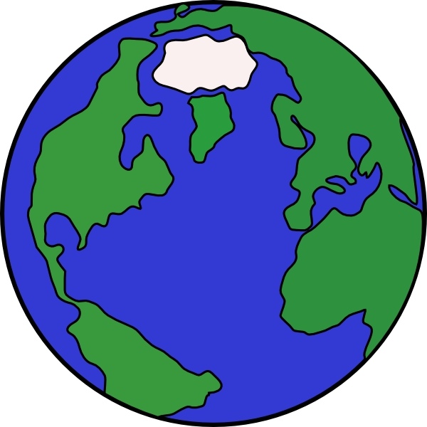600x600 World Globe Clip Art Free Vector In Open Office Drawing Svg 2