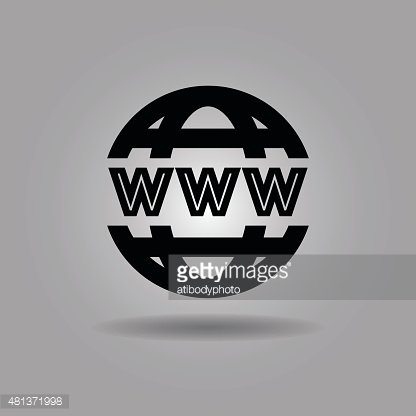 416x416 World Wide Web Icon Vector Illustration Eps10 Stock Vectors