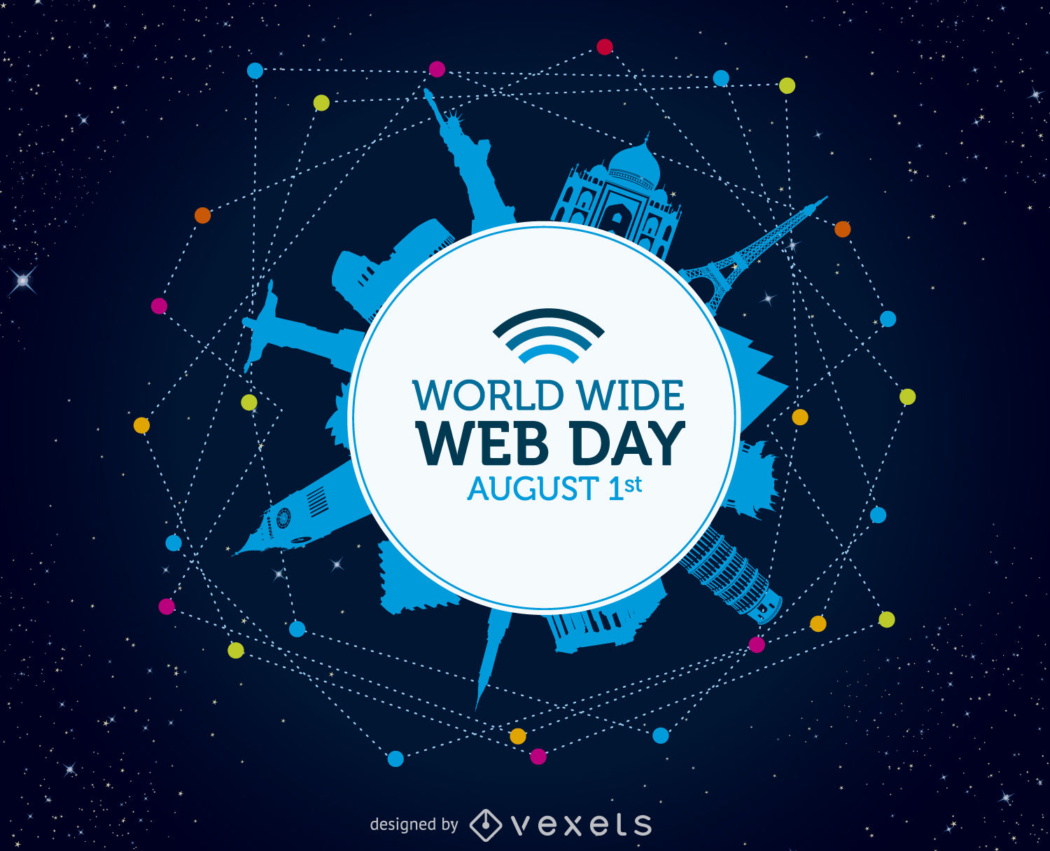 1500x1215 World Wide Web Day Poster