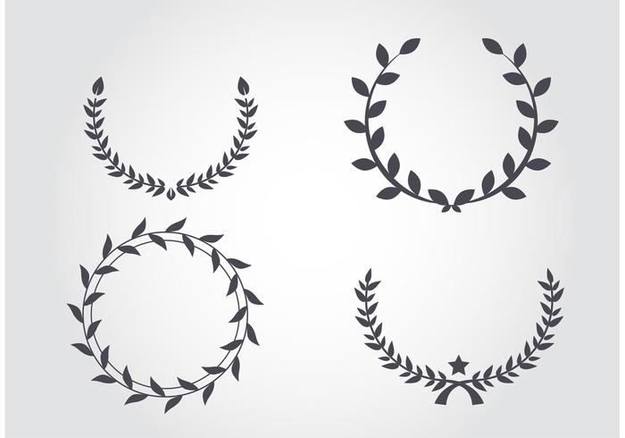 700x490 Laurel Wreath Vector