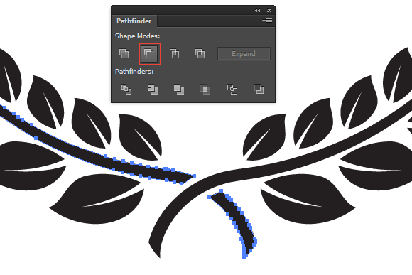 580x387 How To Create A Golden Laurel Wreath Vector In Illustrator