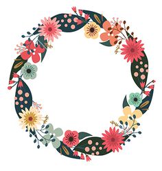 Rustic Wreath Vector at GetDrawings | Free download