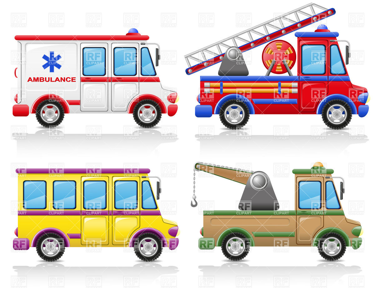 1200x921 Service Vehicles Icons