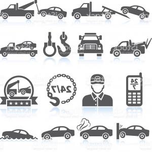 300x300 Vintage Tow Truck Wrecker Retro Vector Sohadacouri