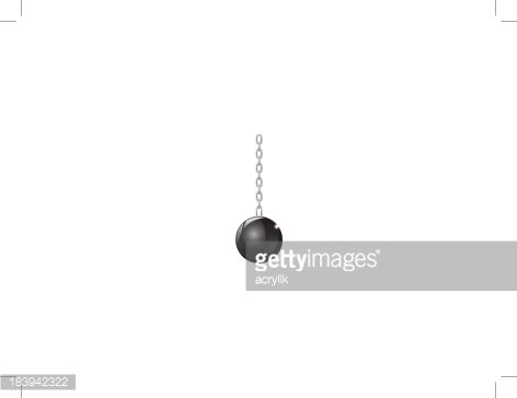 472x364 Wrecking Ball Vector Premium Clipart