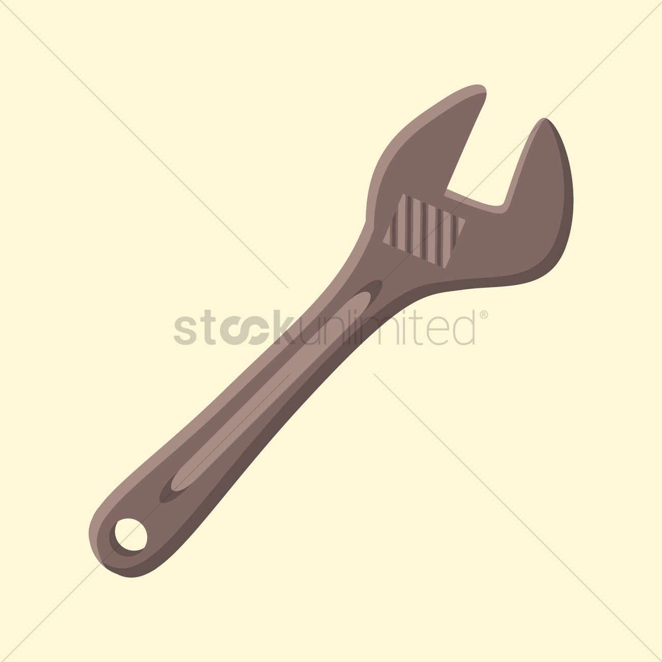 1300x1300 Free Wrench Vector Image