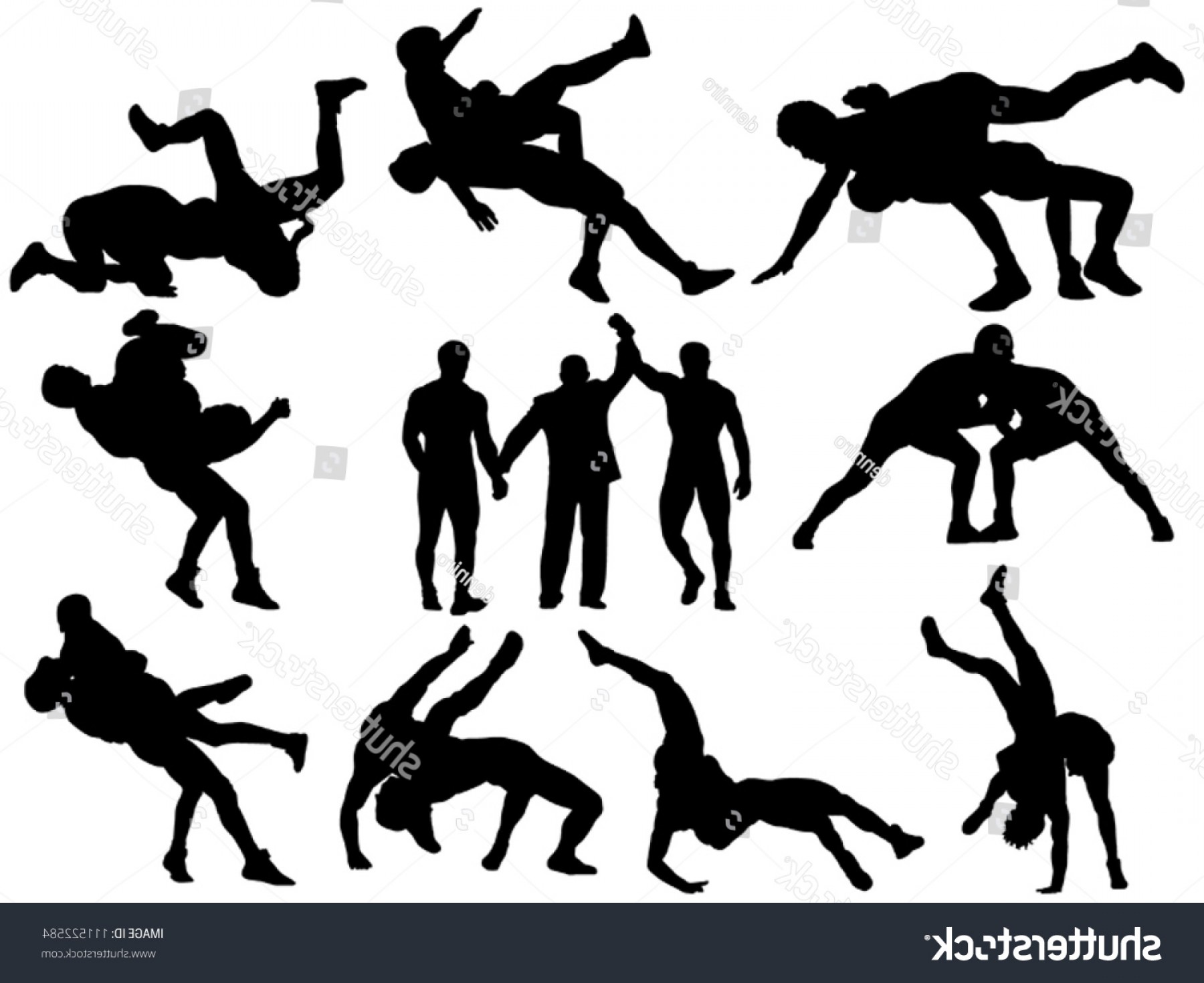 Wrestling Vector Images at GetDrawings | Free download