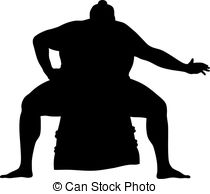 210x194 Sumo Wrestling Vector Clip Art Eps Images. 548 Sumo Wrestling