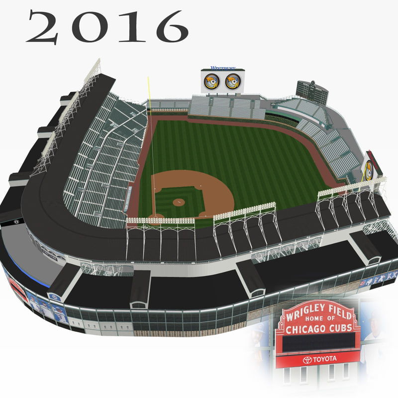 Wrigley Field Vector