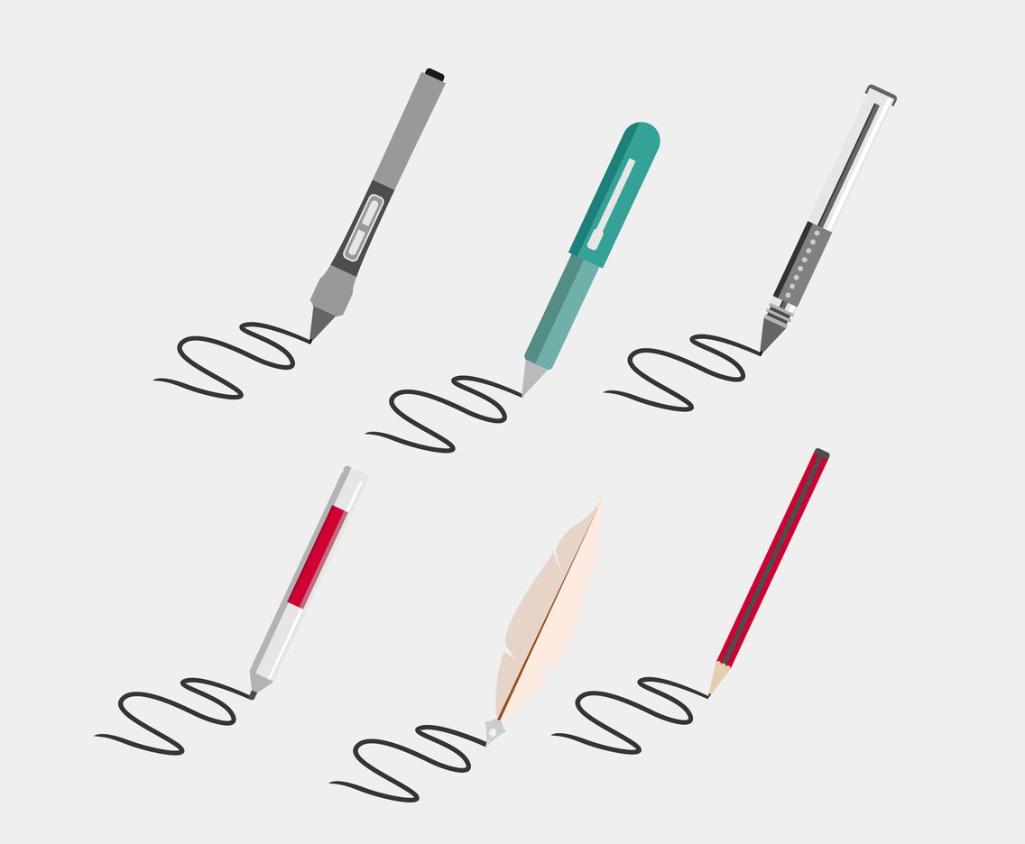 1136x936 Writing Pen Vector Vector Art Amp Graphics