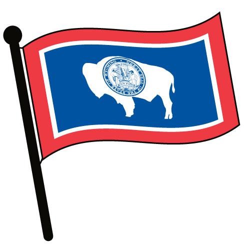 500x500 Wyoming Flag Vector 44443 Pixhd