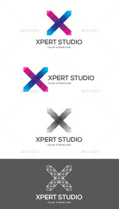 236x414 Xoroz Letter X Logo Graphic Design