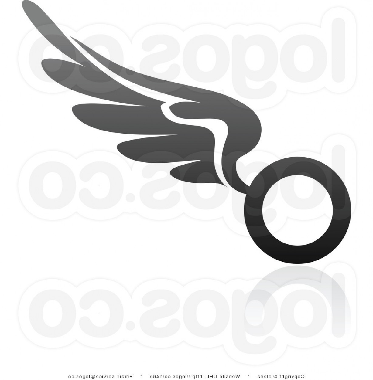 1228x1252 Royalty Free Vector Wing Logo Geekchicpro