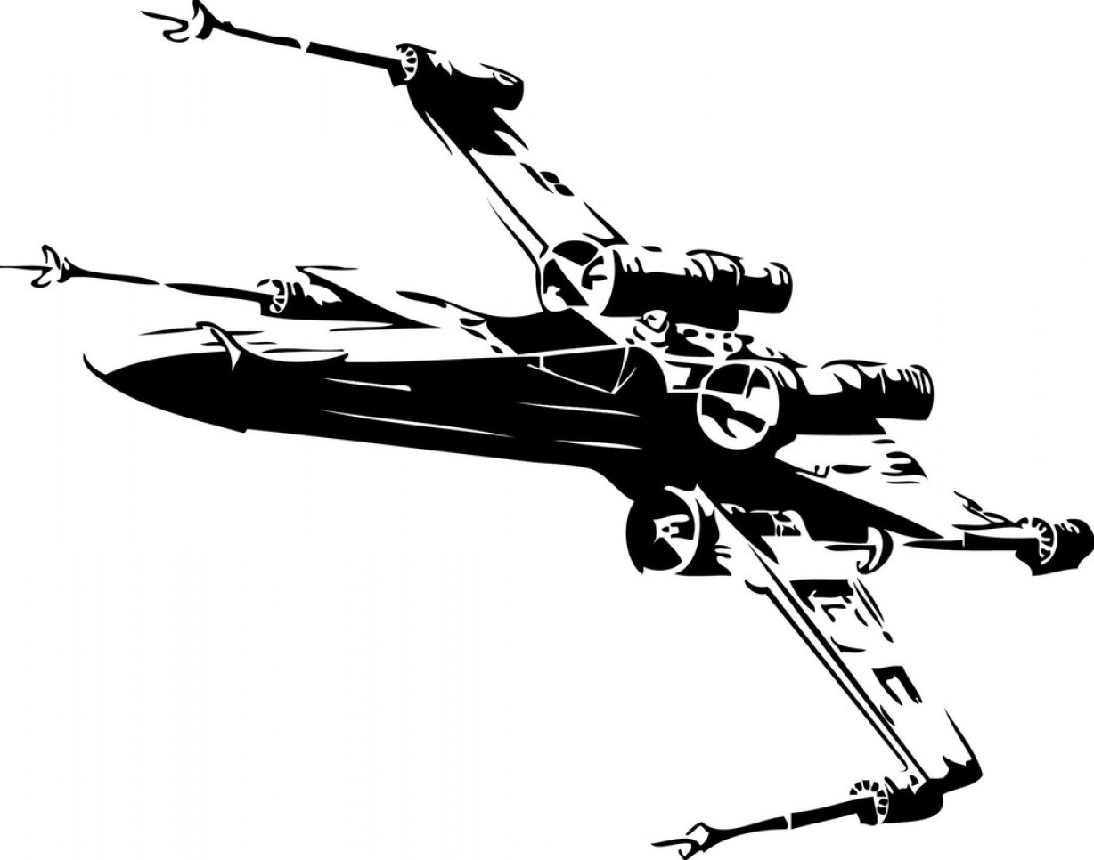 coloring page x wing Top 7 x wing fighter coloring pages for star wars ...