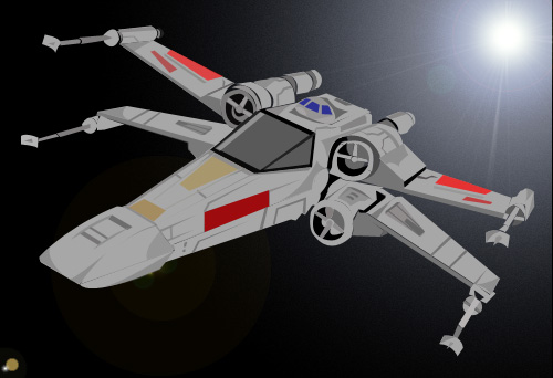 500x342 X Wing Vector By Ariksgabs