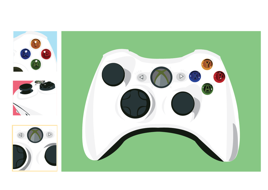 900x637 Images Of Xbox One Controller Vector