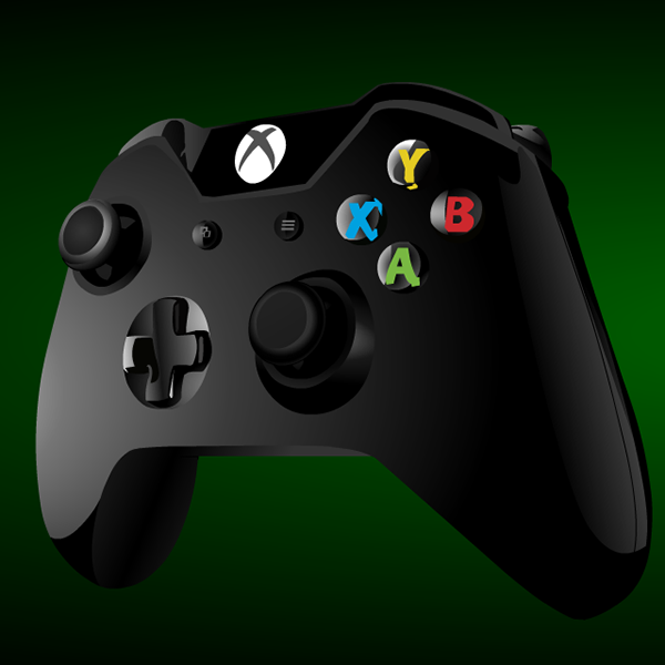 600x600 Xbox One Controller Vector