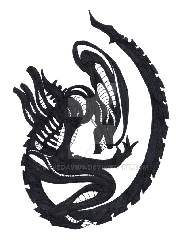 600x788 Xenomorph By Davedavids