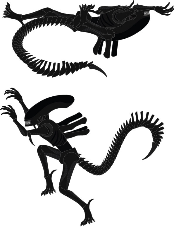 Xenomorph Vector at GetDrawings | Free download