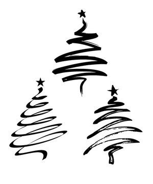 300x361 Free Christmas Tree Vectors Christmas Ideas