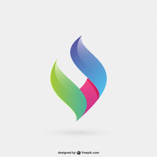 626x626 Abstract And Colorful Logo Vector Free Download