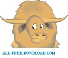 225x190 Yak Free Vector 4vector