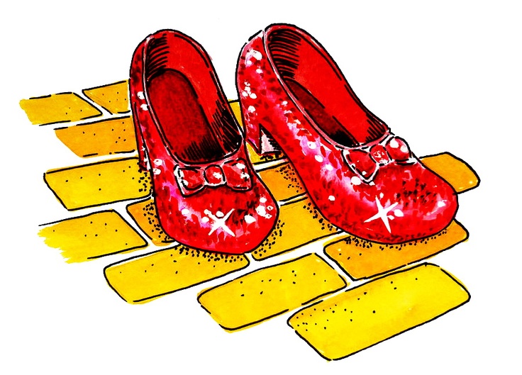 736x529 Yellow Brick Road Free Clipart