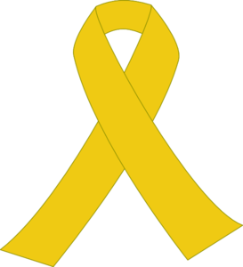 273x300 Yellow Ribbon With Border Clip Art