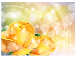 269x200 Yellow Roses Free Vector Graphic Art Free Download (Found 5,380