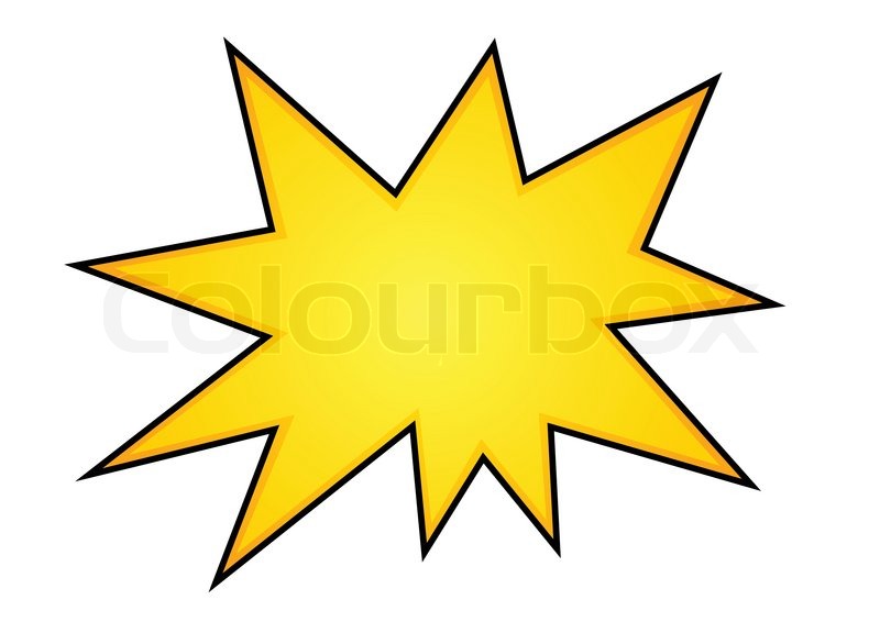 800x566 Vector Illustration Of A Splash Star Stock Vector Colourbox
