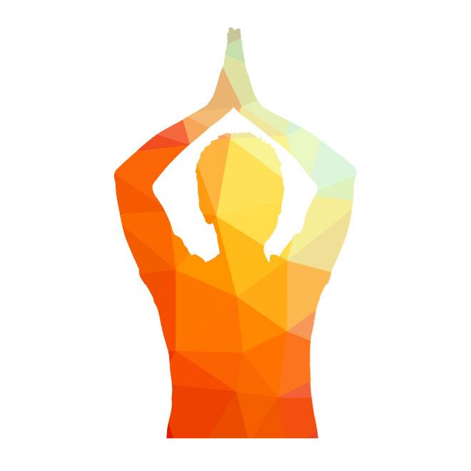 660x660 Yoga Pose Silhouette Vector Art