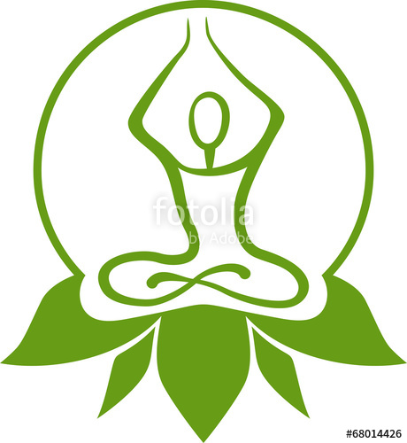 460x500 Green Yoga Symbol Stock Image And Royalty Free Vector Files On