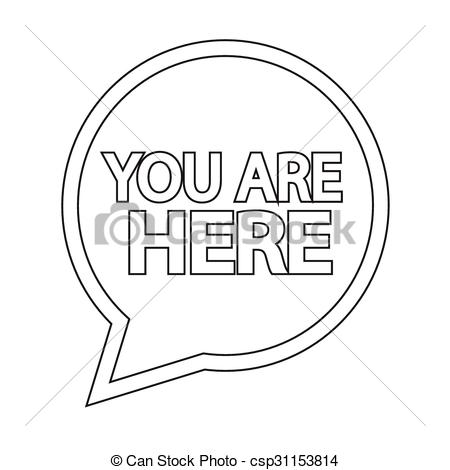 450x470 You Are Here Icon.