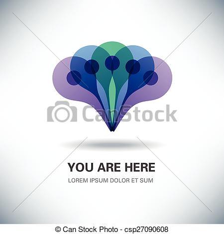 450x470 You Are Here Location Pointer Sign Design On A White Background .