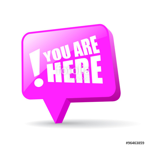 500x500 You Are Here Map Pointer Stock Image And Royalty Free Vector