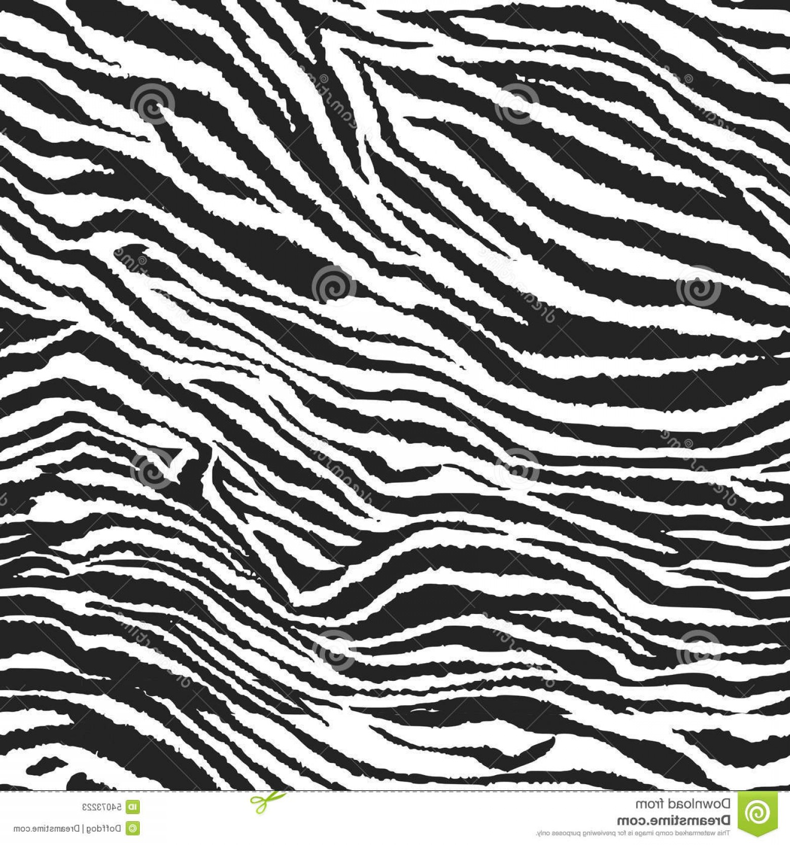 1560x1668 Stock Illustration Seamless Zebra Pattern Vector Background Image