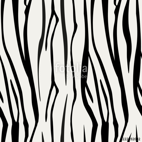 500x500 Zebra Stripes Seamless Pattern. Zebra Print, Animal Skin, Tiger
