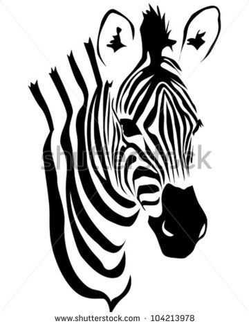 360x470 Zebra Head Vector Free Best Of Of Zebra Vector