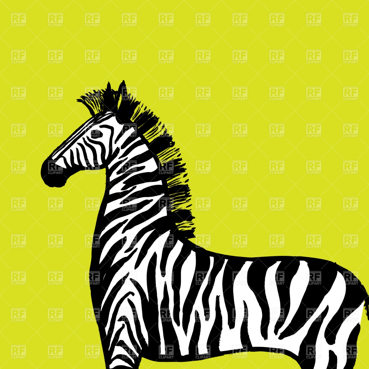 1200x1200 Zebra Vector Image Vector Artwork Of Plants And Animals Piekno