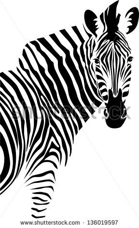 288x470 Zebra Free Vector Clip Art Download Free Vector Art Free