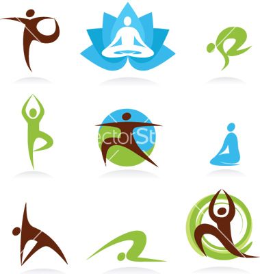 380x400 Zen And Yoga Logos Vector 119445