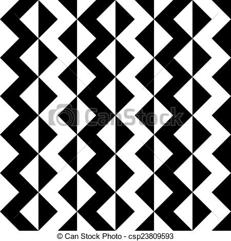 450x470 Vector Abstract Seamless Zigzag Pattern.