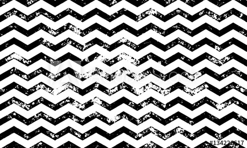 500x300 Zig Zag Vector Grunge Seamless Pattern