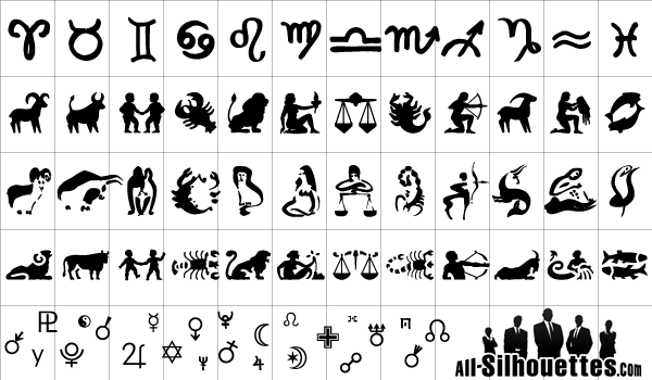 600x350 Zodiac Signs Free Vector 123freevectors