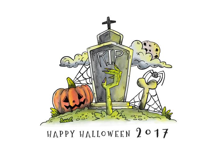 700x490 Zombie Free Vector Art